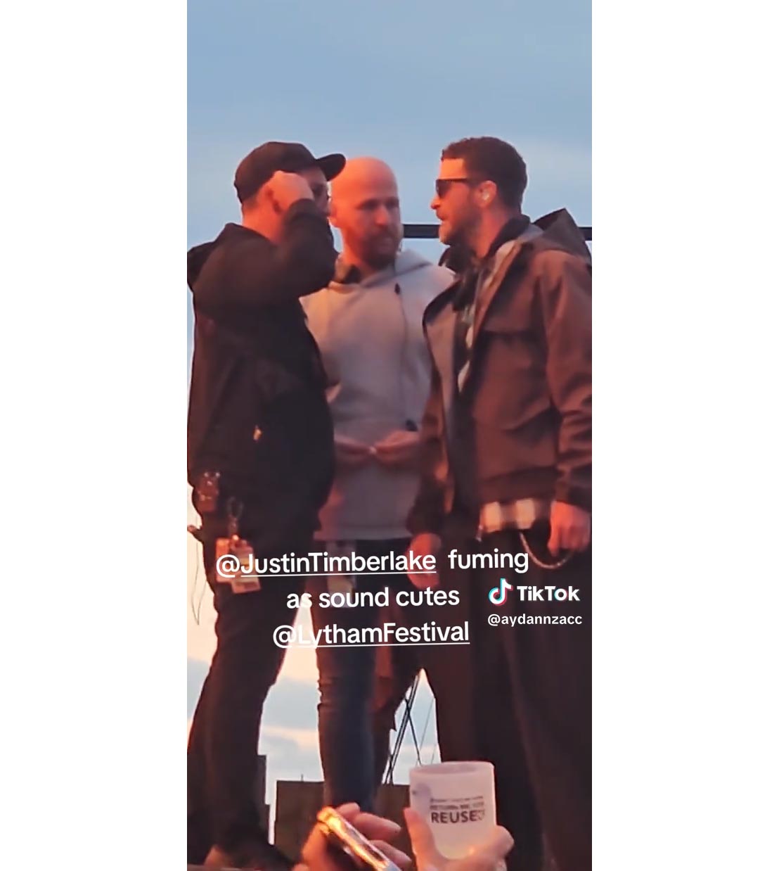Justin Timberlake Appears to Yell at Stage Crew in New Video