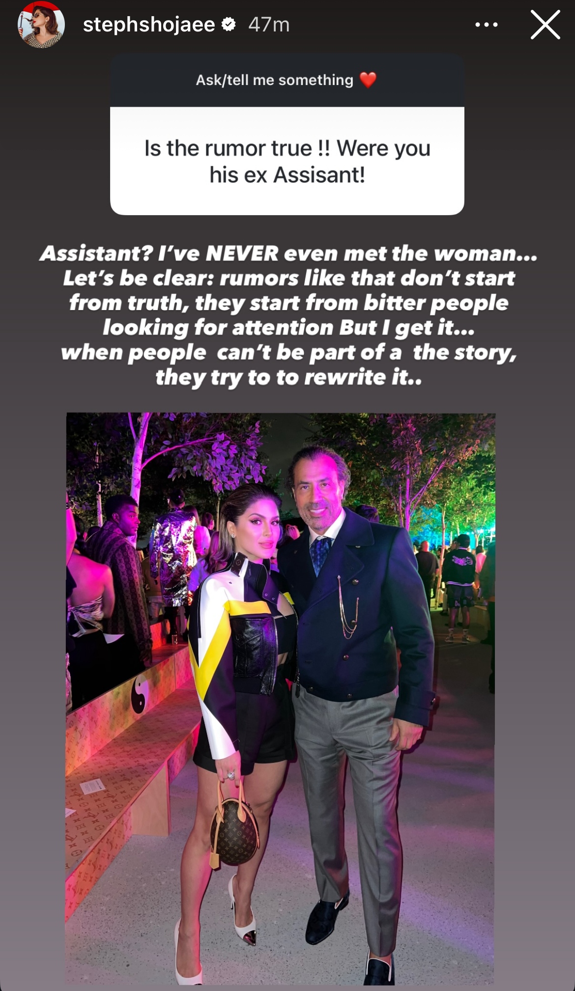 RHOM’s Stephanie Shojaee Denies Rumor She Had an Affair With Now-Husband