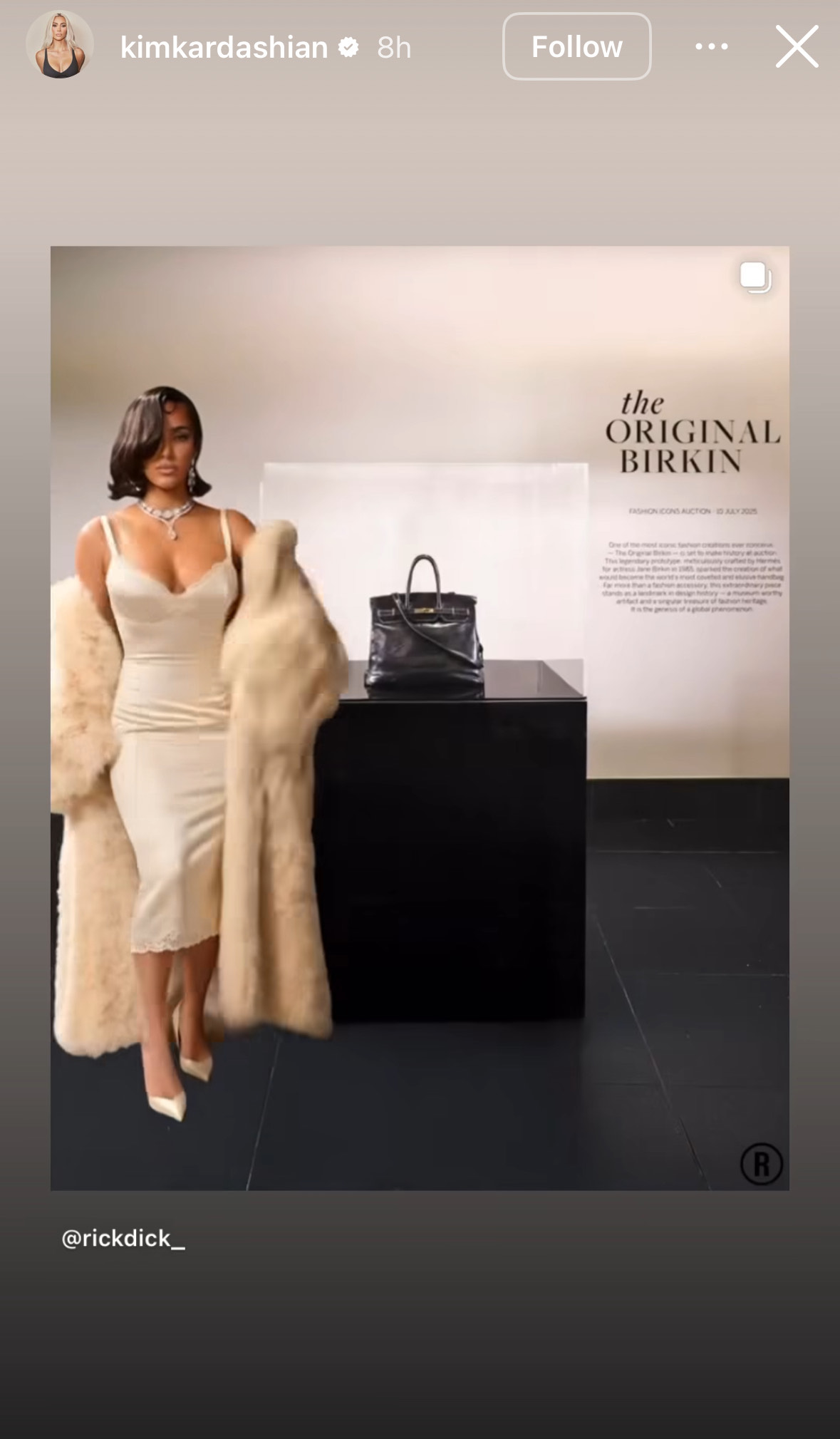Did Kim Kardashian Just Spend $10M on an Original Birkin Bag? Fans Speculate