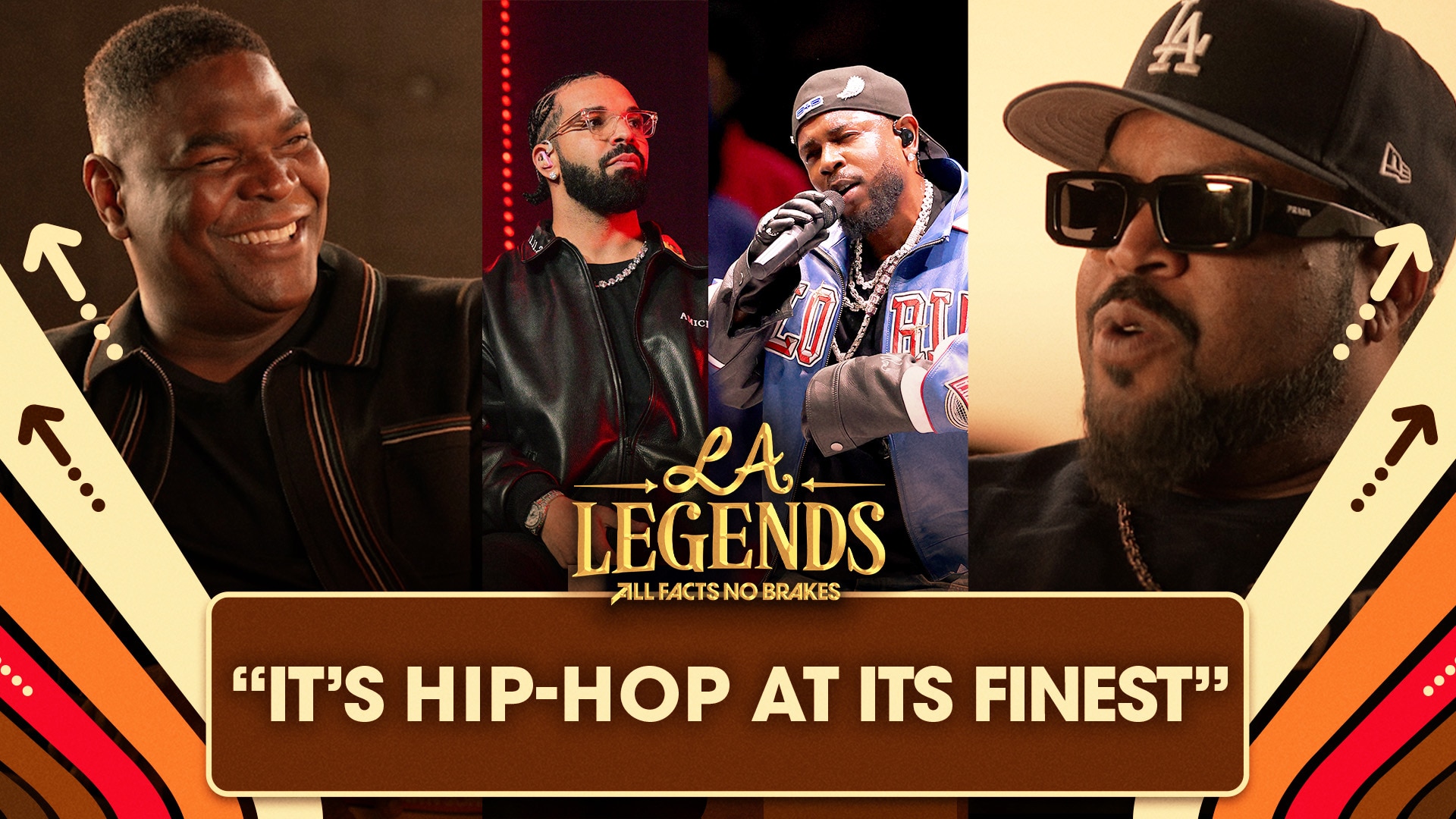 Ice Cube on Drake vs. Kendrick and his iconic "No Vaseline" diss track