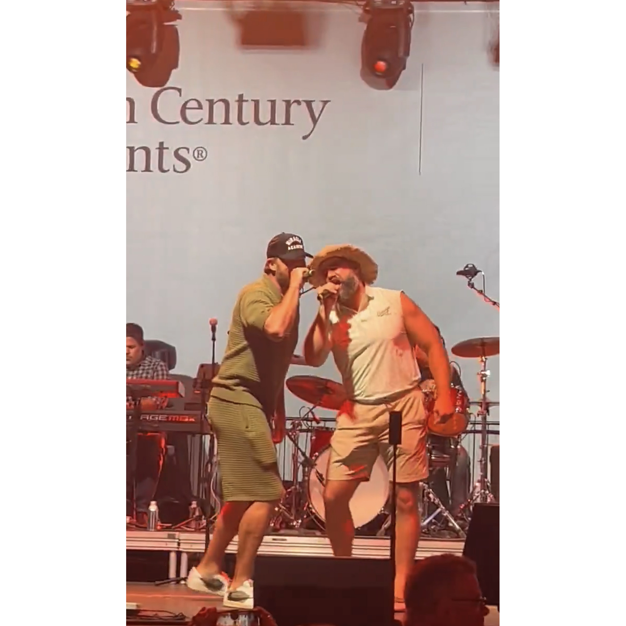 Watch Travis and Jason Kelce's 'Old Time Rock and Roll' Karaoke Duet